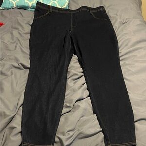 YITTY Dark Denim-Style Leggings